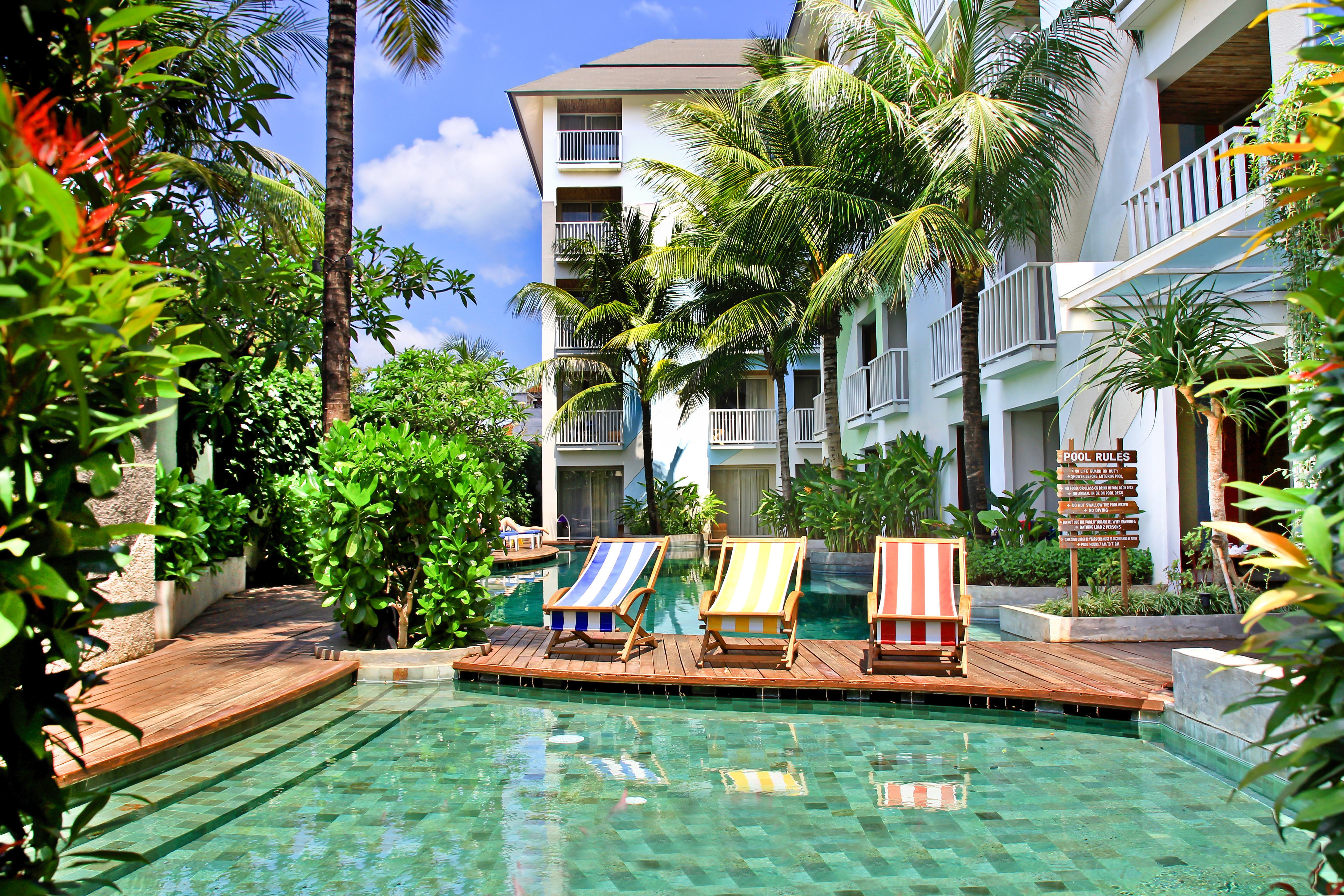 Bliss Surfer Hotel By Tritama Hospitality Legian Eksteriør bilde
