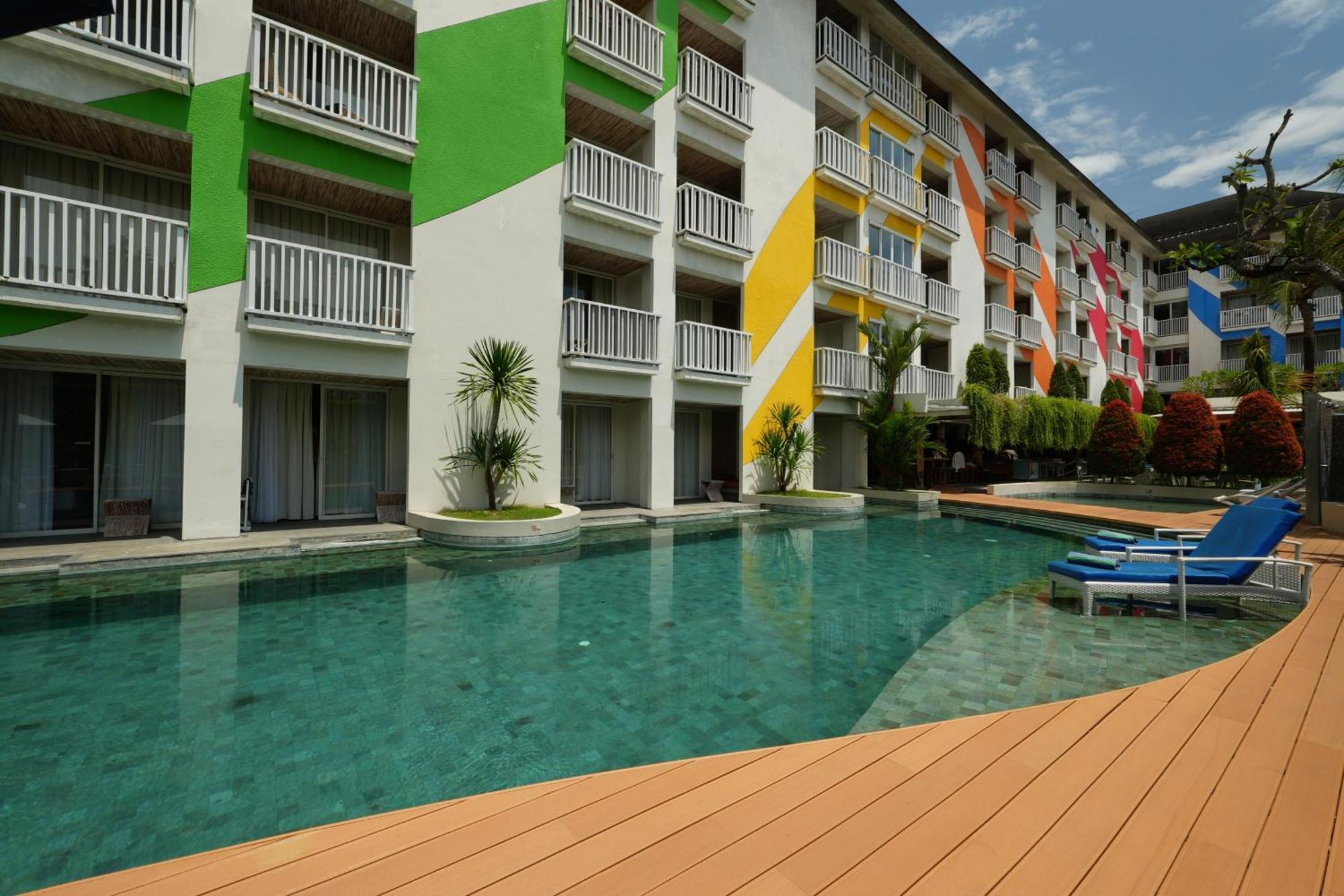 Bliss Surfer Hotel By Tritama Hospitality Legian Eksteriør bilde